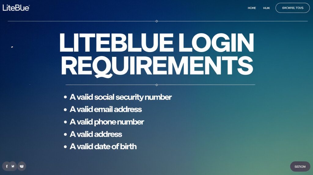 Essential Login Credentials for LiteBlue Access